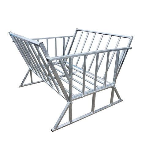 Sheep hay rack - 850-02 - LM Bateman - metal / multi-access / floor-mounted