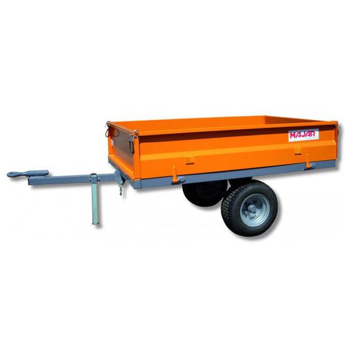 Tipping trailer - RMT700 - Majar - single-axle / agricultural / 0 t...10 t