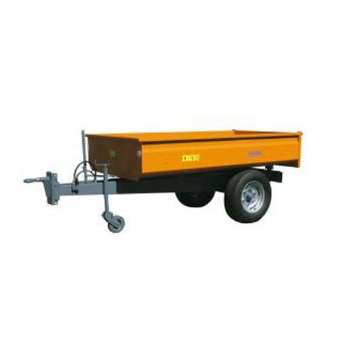 Tipping trailer - RMTB1425M - Majar - single-axle / agricultural / 1 ton