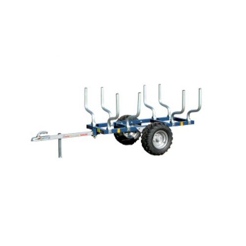 Dolly trailer - OXCP717 - Majar - mounted / single-axle / forestry