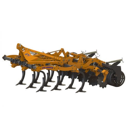 Mounted field cultivator - CRABBER 10 B 300 CS - Moro Aratri - with roller / 3-point hitch / rigid tine