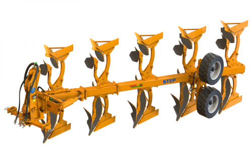 Mouldboard plough - STEP - PNT - Moro Aratri - mounted / 1-10 shank / reversible