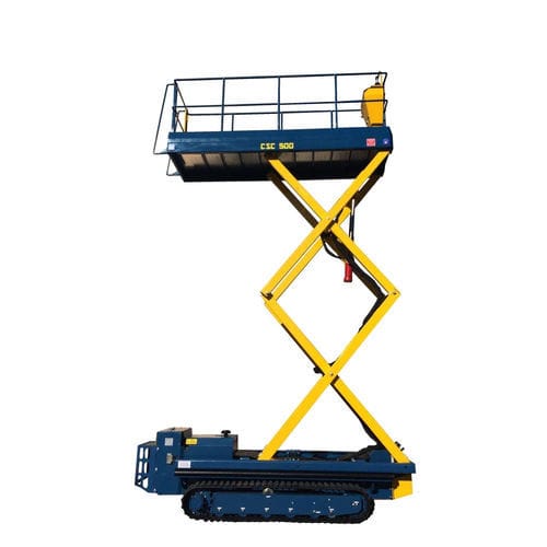 Pruning harvest trolley - CSC 500 - Pazzaglia S.r.l. - self-propelled / adjustable-height / tracked