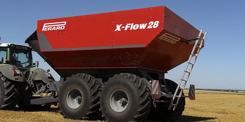 Chaser bin - X-Flow series - Pérard - 2-axle / agricultural / harvesting