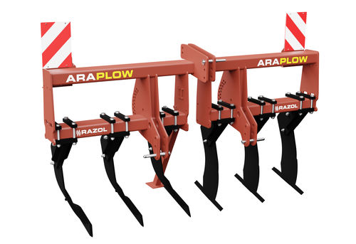 4-shank soil loosener - ARAPLOW ACM - ACMH - SOCIETE NOUVELLE RAZOL - 6-shank / 8-shank / 3-point hitch
