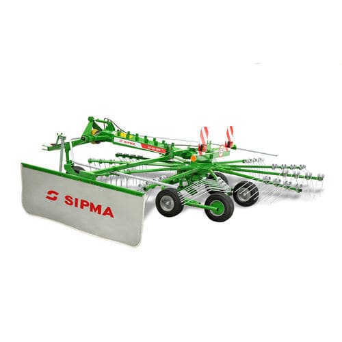 Rotary rake - ZK 455 WIR - Sipma - side delivery / single-rotor