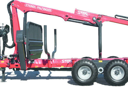 Loader wagon - B-9 - Stepa - 2-axle / forestry / 0 t...10 t