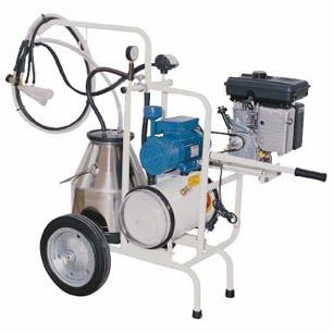 Sheep milking machine - T1 MS - Tecnosac srl - for goats / gasoline / mobile