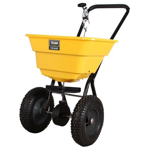 Push salt spreader CS3600 Texas Equipment