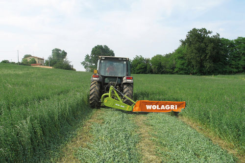 Mounted mower - EOS series - Tonutti / Wolagri - disc / 7 discs / 8 discs