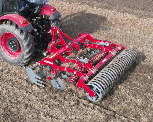 Mounted disc cultivator - ARES XL - Unia - 2-section / with roller / 3-point hitch