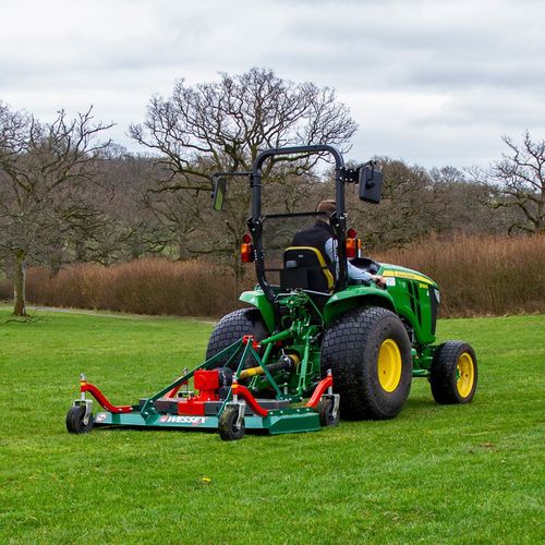 Landscaping rotary cutter CMTseries Wessex International rear