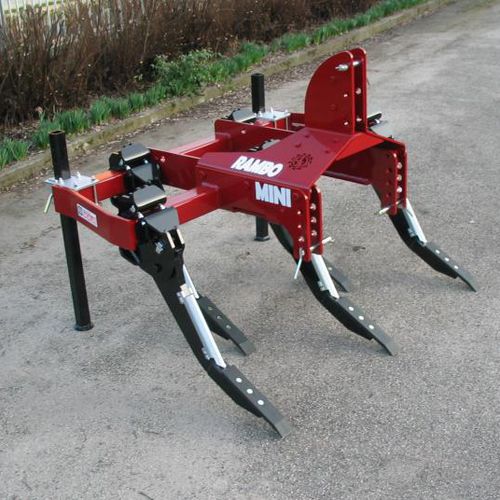 5-shank subsoiler - RAMBO MINI - Badalini Srl - 7-shank / 3-shank / with roller