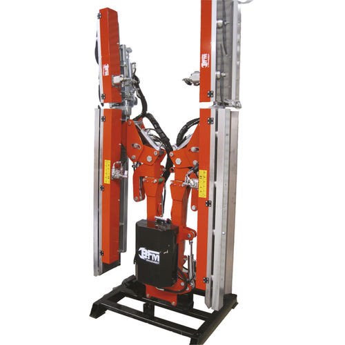 Vineyard vine trimmer - CM-SD series - BFM - tractor-mounted / hydraulic / vertical