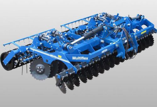 Mounted disc harrow - MULTIFLEX Series - Bonnel - 2-section / 3-point hitch / with roller