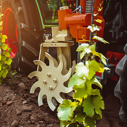 Cultivating tool carrier arm - Braun - weeder / vineyard