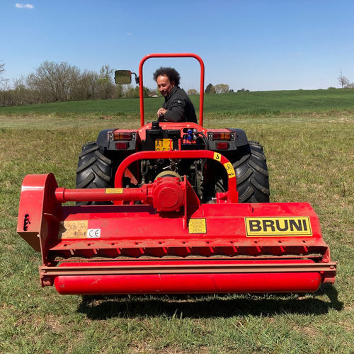 Mounted reach mower - HORTICOLA  - Bruni - flail / PTO-driven