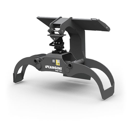 Forestry log grapple - WG-F - Cangini - for loaders / telescopic / handling