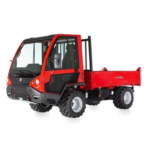 2-person utility vehicle - C series - Caron - diesel / 4x4 / with dump bed