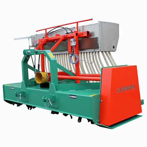 Rotary vineyard tiller - Clemens - depth control