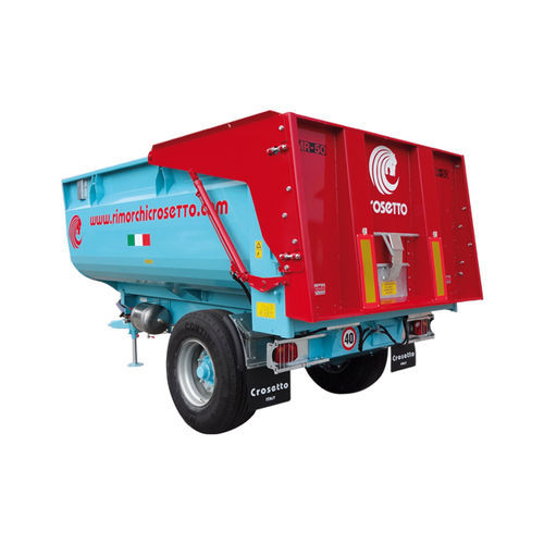 Dump trailer - MR50/MR - Crosetto srl - semi-mounted / single-axle / agricultural
