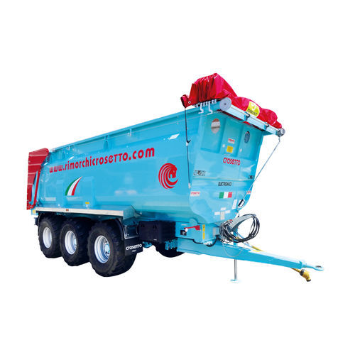 Dump trailer - NL26 - Crosetto srl - 3-axle / agricultural