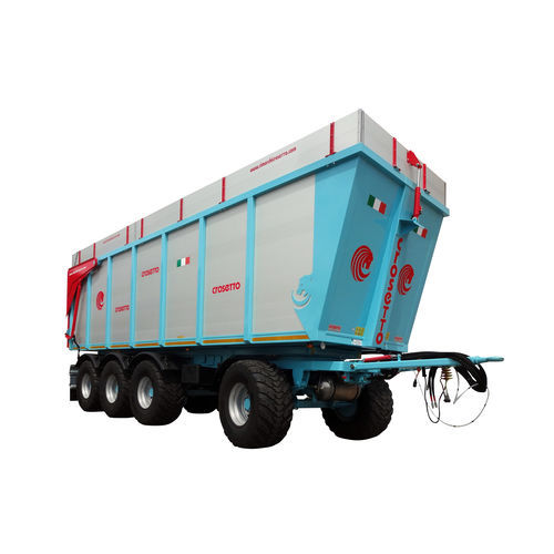 Tipping trailer - CMR304/305 - Crosetto srl - mounted / 4-axle / agricultural