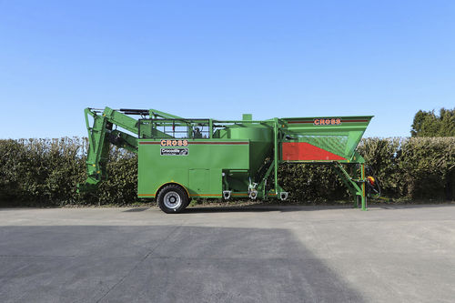 Beet crop cleaning machine - Crocodile - Cross Agricultural Engineering - with pre-cleaner