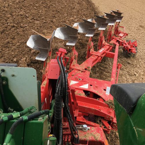 Mouldboard plow - TX 175 LV  - Demblon - mounted / 5-shank / reversible