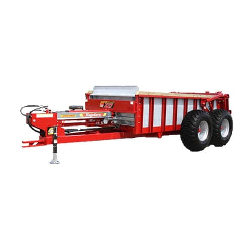 Towed manure spreader - 227H  - Penta TMR Incorporated - horizontals beaters / tandem