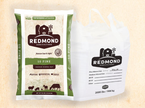 Animal feed supplement - 10 Fine - Redmond Minerals, Inc. - cattle / poultry / sheep