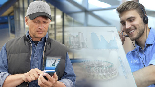 Management mobile app - FARMVIEW - GEA - herd / real-time / online