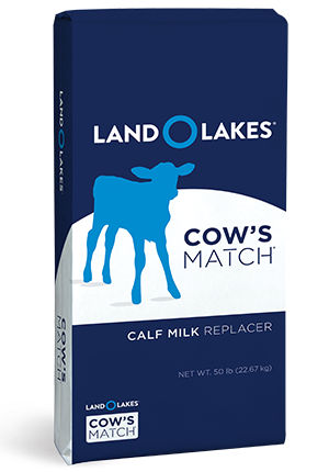 Calf milk replacer - Cow's Match® - Land O'Lakes Animal Milk Products Co. - powder