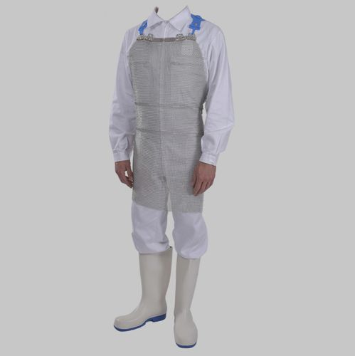 Work apron - LIGHTINOX - Manulatex - stainless steel / chain mail