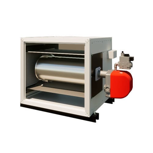 Gas hot air generator - TEC Series - MET MANN - diesel / ceiling-mounted / farm building