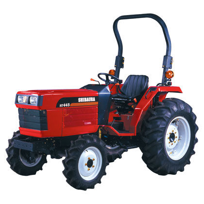 Synchro-shift tractor - ST440, ST445 - IHI Shibaura - powershuttle / with ROPS / compact