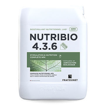 Mineral biostimulant - NUTRIBIO  - FRAYSSINET - NPK / liquid / deficiency corrector