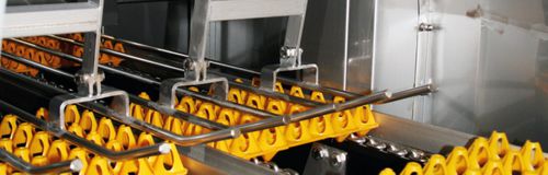 Hatching egg egg transfer system - Viscon Hatchery Automation