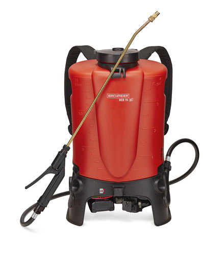 Battery-powered backpack sprayer - REB 15 AC1 - Birchmeier Sprühtechnik AG - small farm / for viticulture / for arboriculture