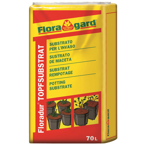 Potting soil growing medium - FLORADUR® 10445 - FLORAGARD Vertriebs-GmbH - bagged / coarse