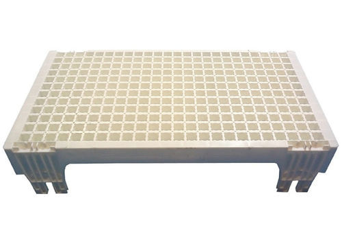 Plastic plug tray - DANISH 288 - SPID TRAYS - recyclable / reusable / rectangular
