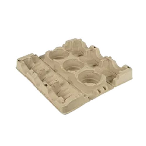 Biodegradable carry tray - EE50305 ECOEXPERT - Thomsen S.A. - round / recyclable