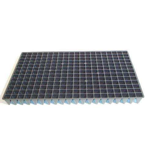 Plastic plug tray - 790314 - VEFI AS - reusable / square