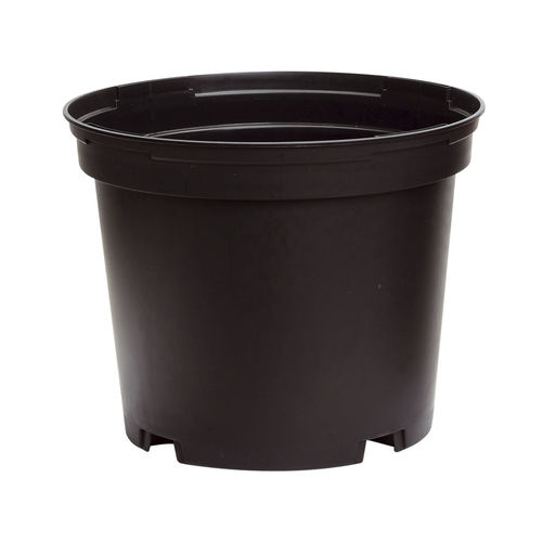 Plastic pot - SX - Soparco - round / black