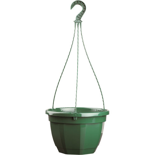 Plastic pot - Ondine - Soparco - round / hanging / green
