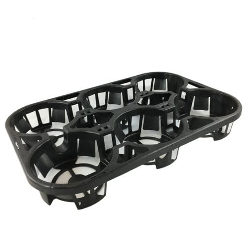 Polystyrene carry tray - IMT630-6A - Ainong USA Corporation - round
