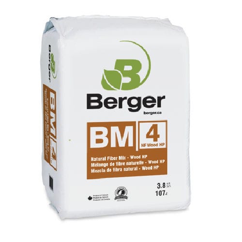 Wood fiber growing medium BM 4 NF Wood HP Berger bagged / coarse