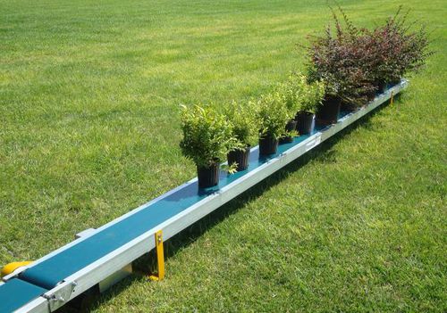 Container conveyor - Easyveyor - Ellis Products Inc Mitchell - belt