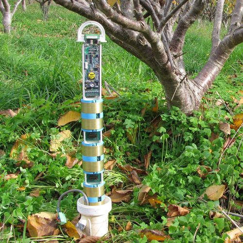 Portable soil sampler - EnviroSCAN - Sentek - moisture / temperature / depth