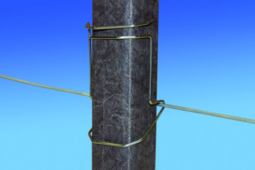 Metal wire clip - Blocca palo Livio - ANIPLAST Srl